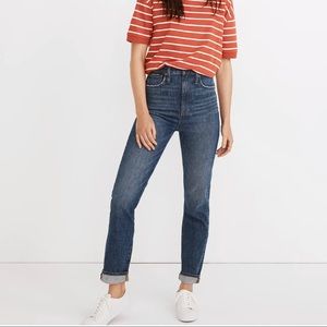 Madewell Mom Jean in Daycroft Wash